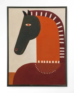 Sale Urban Cotton Wandkleed Quiet Guardians in maat en frame naar keuze