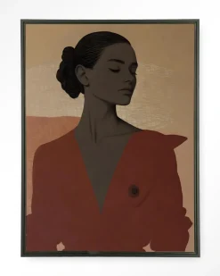 Discount Urban Cotton Wandkleed Raisa in maat en frame naar keuze