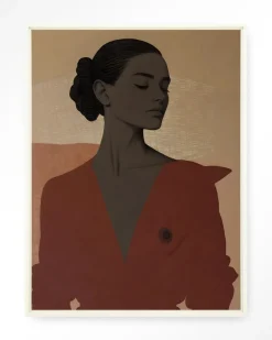 Discount Urban Cotton Wandkleed Raisa in maat en frame naar keuze