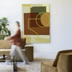 Clearance Urban Cotton Wandkleed Rally in maat en frame naar keuze