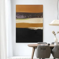 Urban Cotton Wandkleed Retro Perspective in maat en frame naar keuze