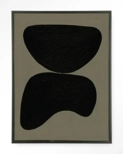 Hot Urban Cotton Wandkleed Rock Balance in maat en frame naar keuze