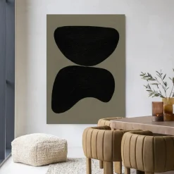 Hot Urban Cotton Wandkleed Rock Balance in maat en frame naar keuze