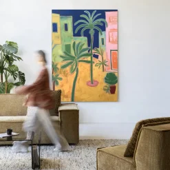 Outlet Urban Cotton Wandkleed Santa Rosa in maat en frame naar keuze