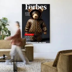 Discount Urban Cotton Wandkleed Selfmade Teddybear in maat en frame naar keuze