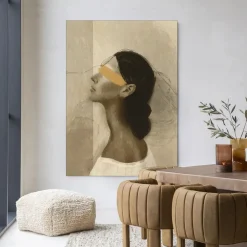 Outlet Urban Cotton Wandkleed She Thinks Of You in maat en frame naar keuze