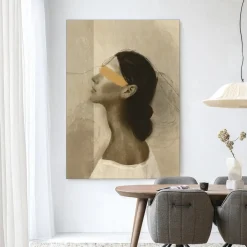 Outlet Urban Cotton Wandkleed She Thinks Of You in maat en frame naar keuze