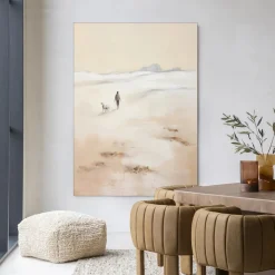 Clearance Urban Cotton Wandkleed Shepherd Verticaal in maat en frame naar keuze