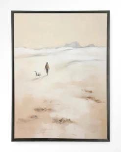 Clearance Urban Cotton Wandkleed Shepherd Verticaal in maat en frame naar keuze