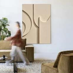 Sale Urban Cotton Wandkleed Siaa 2 in maat en frame naar keuze