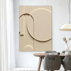 Urban Cotton Wandkleed Siaa 3 in maat en frame naar keuze