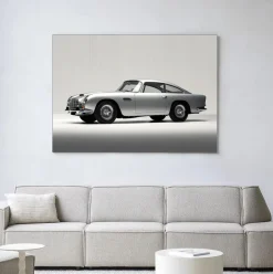 Discount Urban Cotton Wandkleed Silver Ride in maat en frame naar keuze