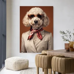 Discount Urban Cotton Wandkleed Sjaakie in maat en frame naar keuze