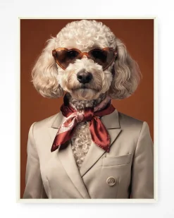 Discount Urban Cotton Wandkleed Sjaakie in maat en frame naar keuze