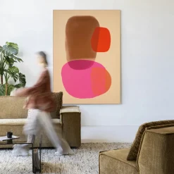 Clearance Urban Cotton Wandkleed Soft Collusion in maat en frame naar keuze