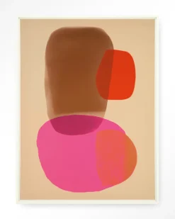 Clearance Urban Cotton Wandkleed Soft Collusion in maat en frame naar keuze