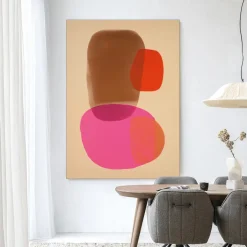 Clearance Urban Cotton Wandkleed Soft Collusion in maat en frame naar keuze