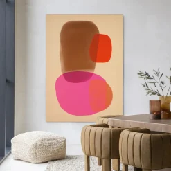 Clearance Urban Cotton Wandkleed Soft Collusion in maat en frame naar keuze