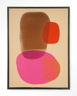 Clearance Urban Cotton Wandkleed Soft Collusion in maat en frame naar keuze