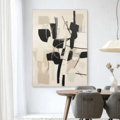 Discount Urban Cotton Wandkleed Soleyo in maat en frame naar keuze