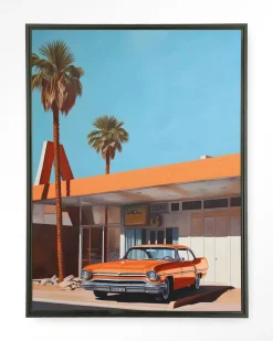 Hot Urban Cotton Wandkleed Sonny in maat en frame naar keuze