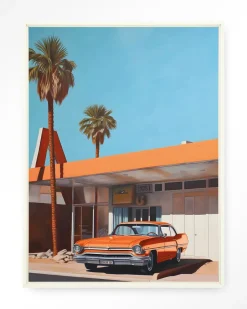 Hot Urban Cotton Wandkleed Sonny in maat en frame naar keuze