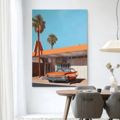 Hot Urban Cotton Wandkleed Sonny in maat en frame naar keuze