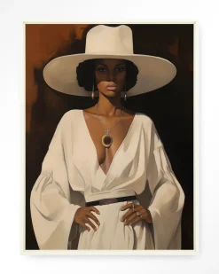 New Urban Cotton Wandkleed Sophia in maat en frame naar keuze