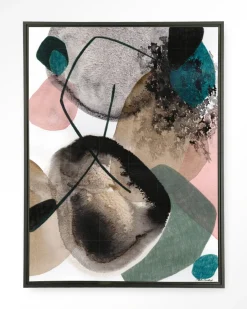 Urban Cotton Wandkleed Splash in maat en frame naar keuze