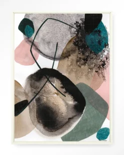 Urban Cotton Wandkleed Splash in maat en frame naar keuze