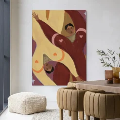 Outlet Urban Cotton Wandkleed Stargazing in maat en frame naar keuze