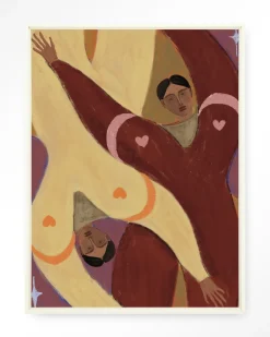 Outlet Urban Cotton Wandkleed Stargazing in maat en frame naar keuze