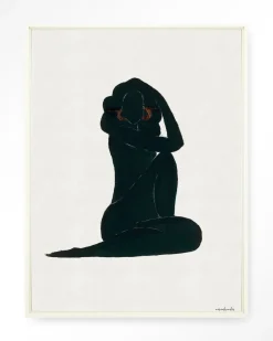 Outlet Urban Cotton Wandkleed Stillness in maat en frame naar keuze