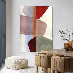 Sale Urban Cotton Wandkleed Stones in maat en frame naar keuze