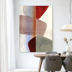 Sale Urban Cotton Wandkleed Stones in maat en frame naar keuze