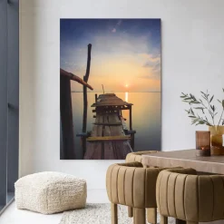 Hot Urban Cotton Wandkleed Sun Shy Cirebon in maat en frame naar keuze