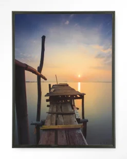 Hot Urban Cotton Wandkleed Sun Shy Cirebon in maat en frame naar keuze