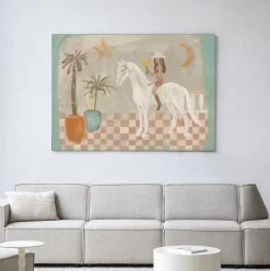 Outlet Urban Cotton Wandkleed Sunflower Rider in maat en frame naar keuze