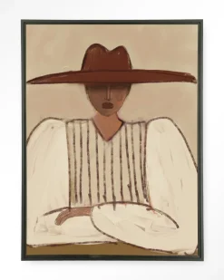 New Urban Cotton Wandkleed Sunhat in maat en frame naar keuze