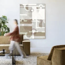 Sale Urban Cotton Wandkleed Symbols Of The Universe in maat en frame naar keuze