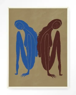 Urban Cotton Wandkleed Sync Motion in maat en frame naar keuze