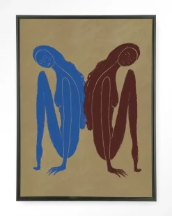 Urban Cotton Wandkleed Sync Motion in maat en frame naar keuze