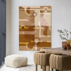 Outlet Urban Cotton Wandkleed Terra Universe in maat en frame naar keuze