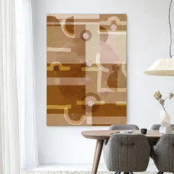 Outlet Urban Cotton Wandkleed Terra Universe in maat en frame naar keuze