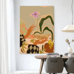 Online Urban Cotton Wandkleed The Power Of One in maat en frame naar keuze