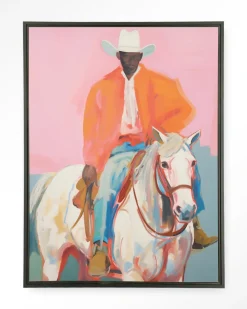 Hot Urban Cotton Wandkleed The Sheriff in maat en frame naar keuze