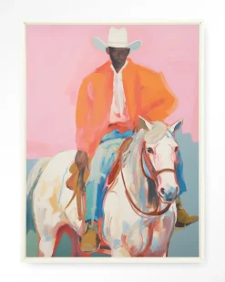 Hot Urban Cotton Wandkleed The Sheriff in maat en frame naar keuze