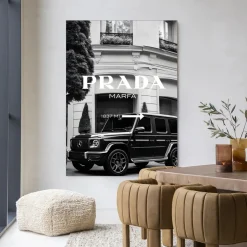 Clearance Urban Cotton Wandkleed This Way in maat en frame naar keuze