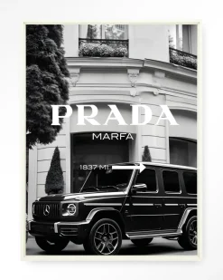 Clearance Urban Cotton Wandkleed This Way in maat en frame naar keuze