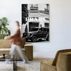 Clearance Urban Cotton Wandkleed This Way in maat en frame naar keuze